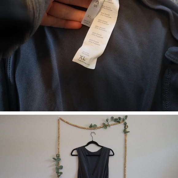 Fabletics Cristyn Wide-Leg Jumpsuit Gray Size XL - Picture 10 of 10